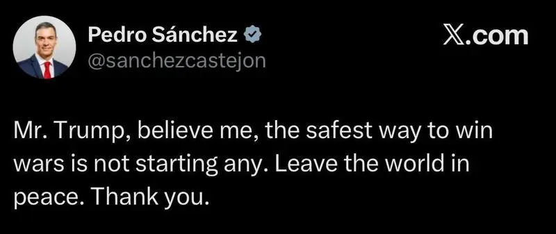 توییت سانچز