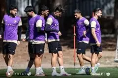 تمرینات انفرادی پرسپولیسی‌ها در خیابان‌های تهران!