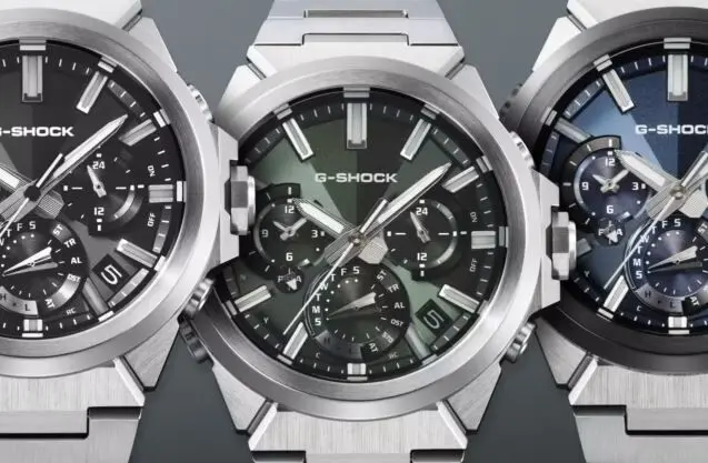 کاسیو از سه ساعت جدید G-Steel رونمایی کرد