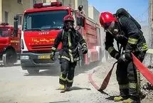 شهادت آتش‌نشان همدانی در حمله اسرائیل
