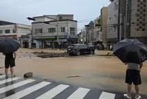 سیل و رانش زمین در کره جنوبی