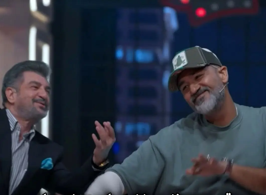 رقص دو نفره مهران غفوریان و محمود شهریاری با آهنگ حمیرا!