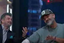 رقص دو نفره مهران غفوریان و محمود شهریاری با آهنگ حمیرا!