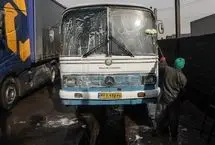 تصاویر؛ پشت‌صحنه کارواش ماشین‌های سنگین