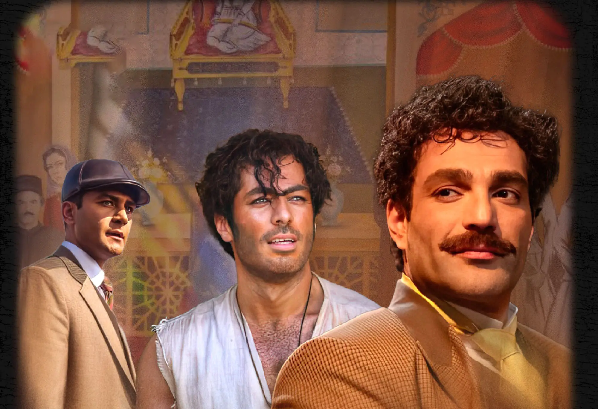 گریم حمید صفت برای نقش اصلان سریال بامداد خمار