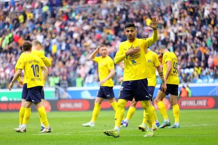 فرار از شکست روستوف با گلزنی محمد محبی