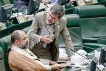 تصاویری از عصبانیت شدید کوچک زاده هنگام بحث در مجلس