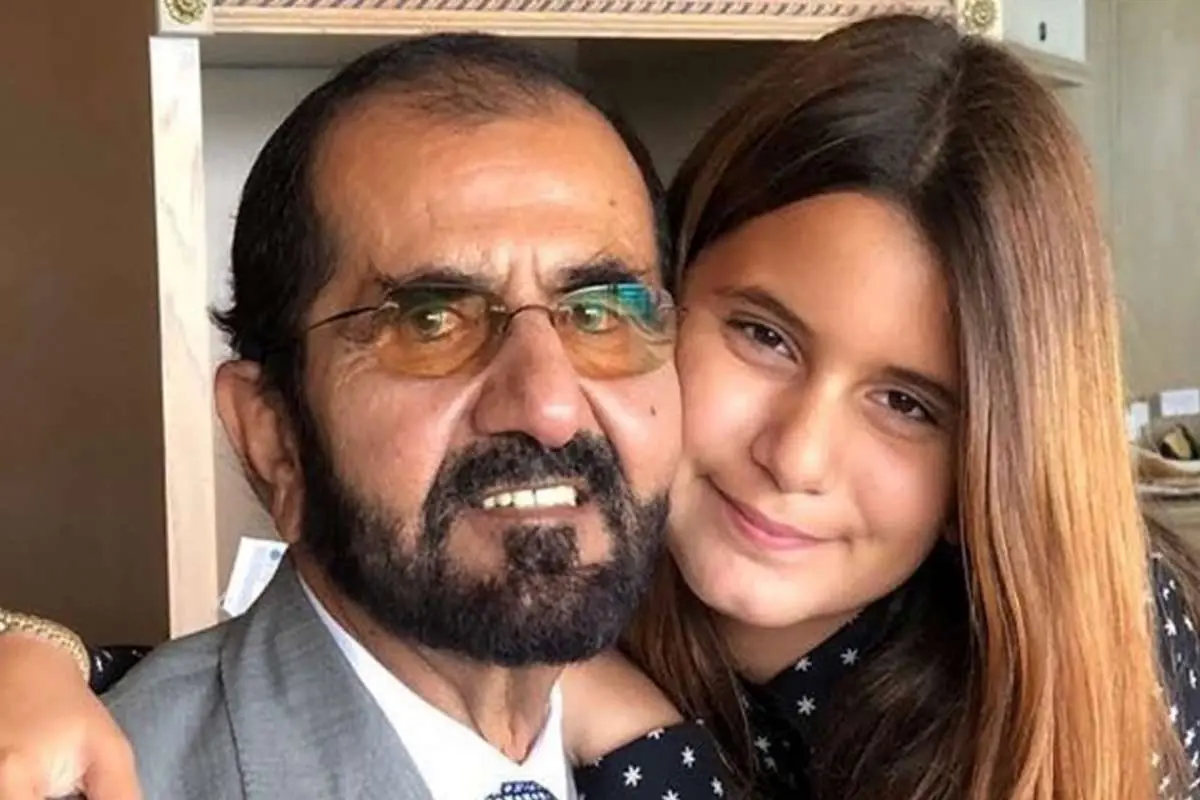 عکس؛ دختر حاکم دبی ناگهان پدیدار شد