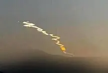 شلیک موشک‌های مجهز به کلاهک بارانی