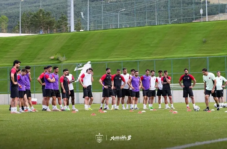 گزارش تمرین روز جمعه پرسپولیس در ترکیه