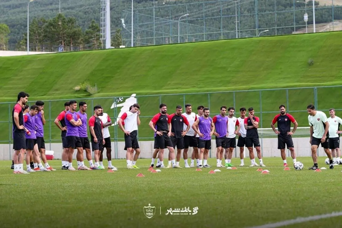 گزارش تمرین روز جمعه پرسپولیس در ترکیه