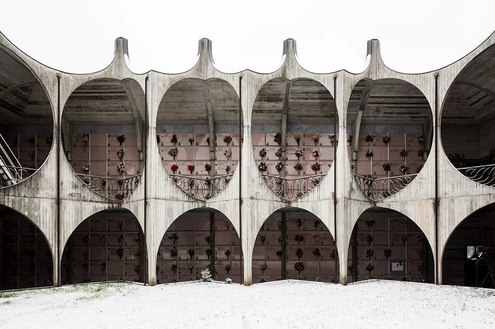 تصاویر؛ قبرستانی که به یک شاهکار معماری تبدیل شد