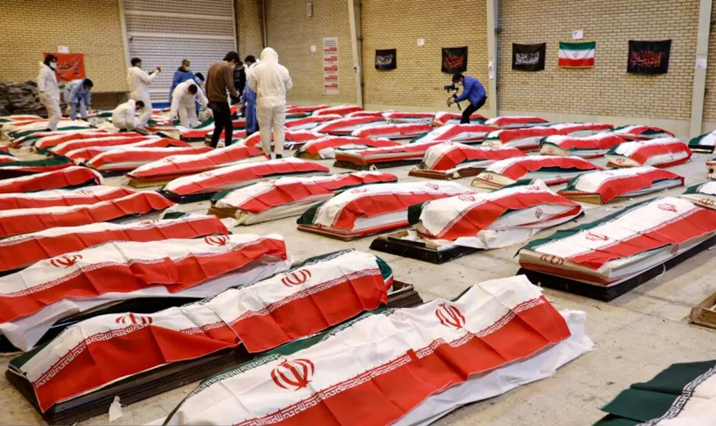 تصاویر؛ پیکر ۸۴ شهید ناو دنا