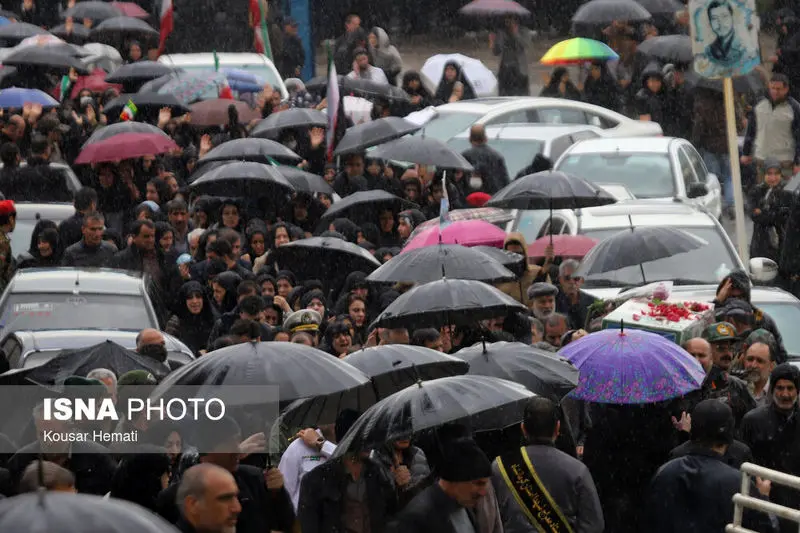 تشییع پیکر مطهر ۴ شهید «ناو دنا»۱۶