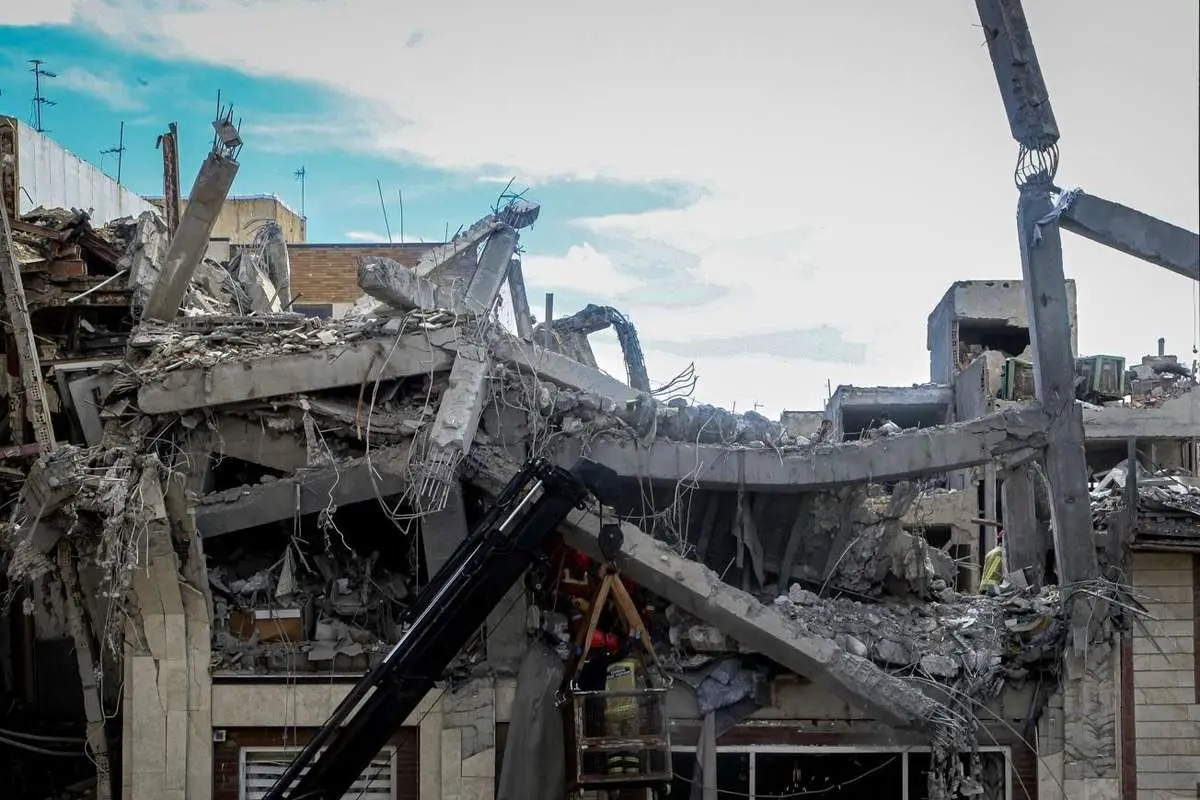 تصاویر؛ آثار حملات به منازل مسکونی تهران 
