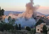 تصاویری از حمله اسرائیل به جنوب لبنان