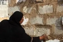 تصاویر؛ اهالی غزه با آوار خانه‌های ویران‌شده، سرپناه می‌سازند