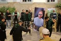 سنج و دمام زنی در مراسم یادبود جواد گنجی