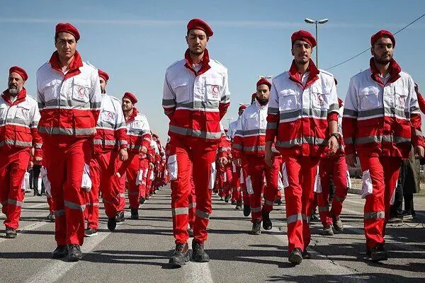 آماده‌باش نیروهای عملیاتی هلال‌احمر در سراسر کشور