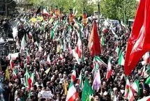 تصاویر هوایی از مراسم اربعین شهادت رهبر انقلاب