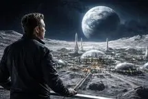 ایلان ماسک: یک شهر روی ماه می‌سازم