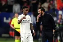 اظهارات عجیب سرمربی رئال درباره وینیسیوس