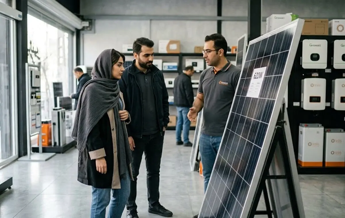 صفر تا ۱۰۰ خرید تجهیزات برق خورشیدی و راه‌اندازی نیروگاه خانگی