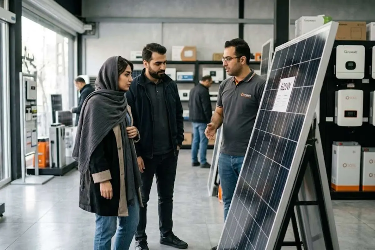 صفر تا ۱۰۰ خرید تجهیزات برق خورشیدی و راه‌اندازی نیروگاه خانگی