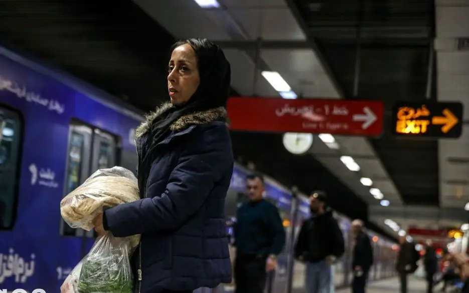 تصاویر؛ قلب تهران زیر بمباران هم می‌تپد