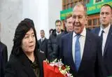 ببینید؛ دسته گل لاوروف برای وزیر خارجه کره شمالی