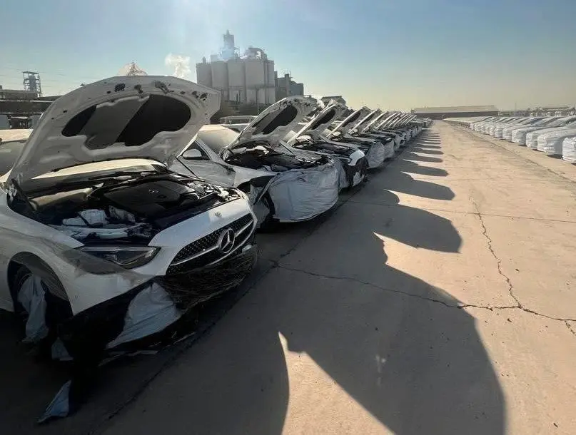 بنز ایران‌خودرو به گمرک رسید