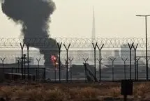 آتش سوزی گسترده در تأسیسات پتروشیمی ابوظبی
