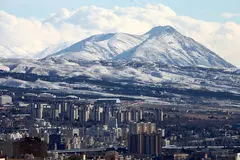 این نقاط تهران برف می‌بارد