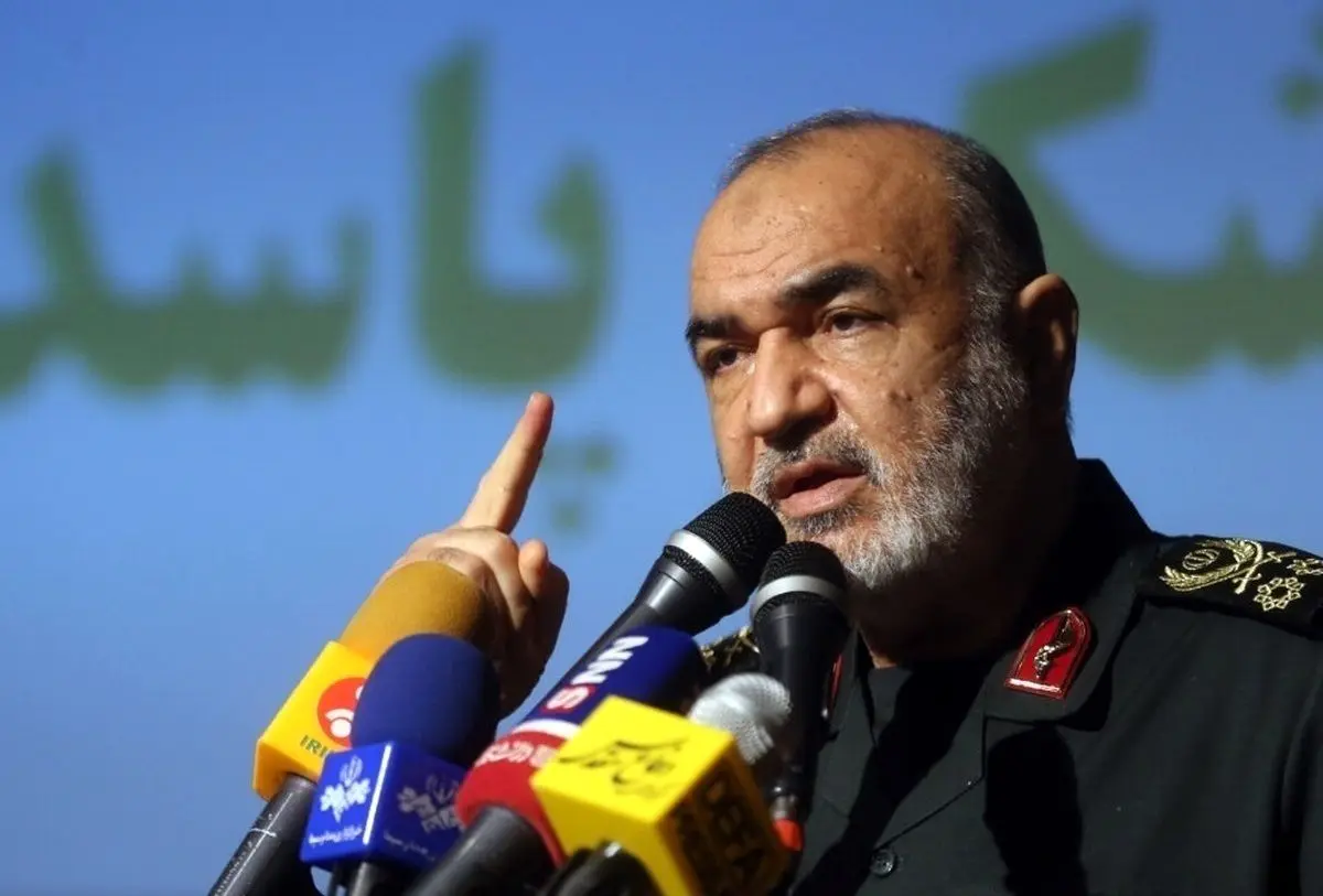 سرلشکر سلامی: سپاه در قلب حادثه آرام است