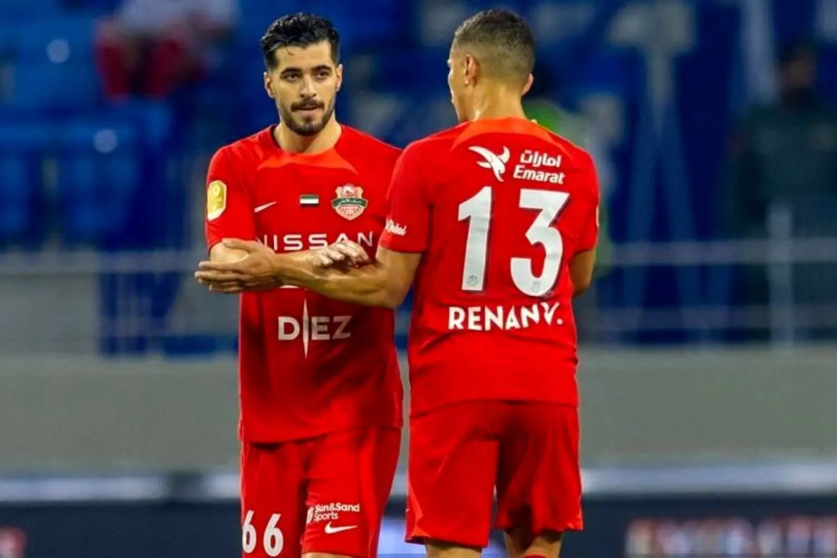 (ویدیو) گل دوم شباب الاهلی به دبا الحصن توسط عزت اللهی دقیقه ۵۹