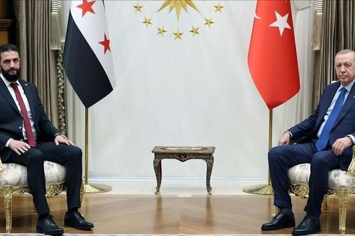 اردوغان پشت درهای بسته با جولانی دیدار کرد