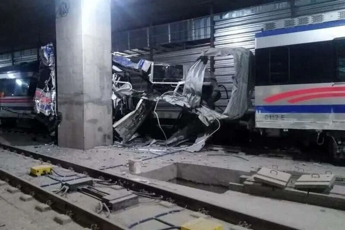 حادثه در خط دو مترو اصفهان