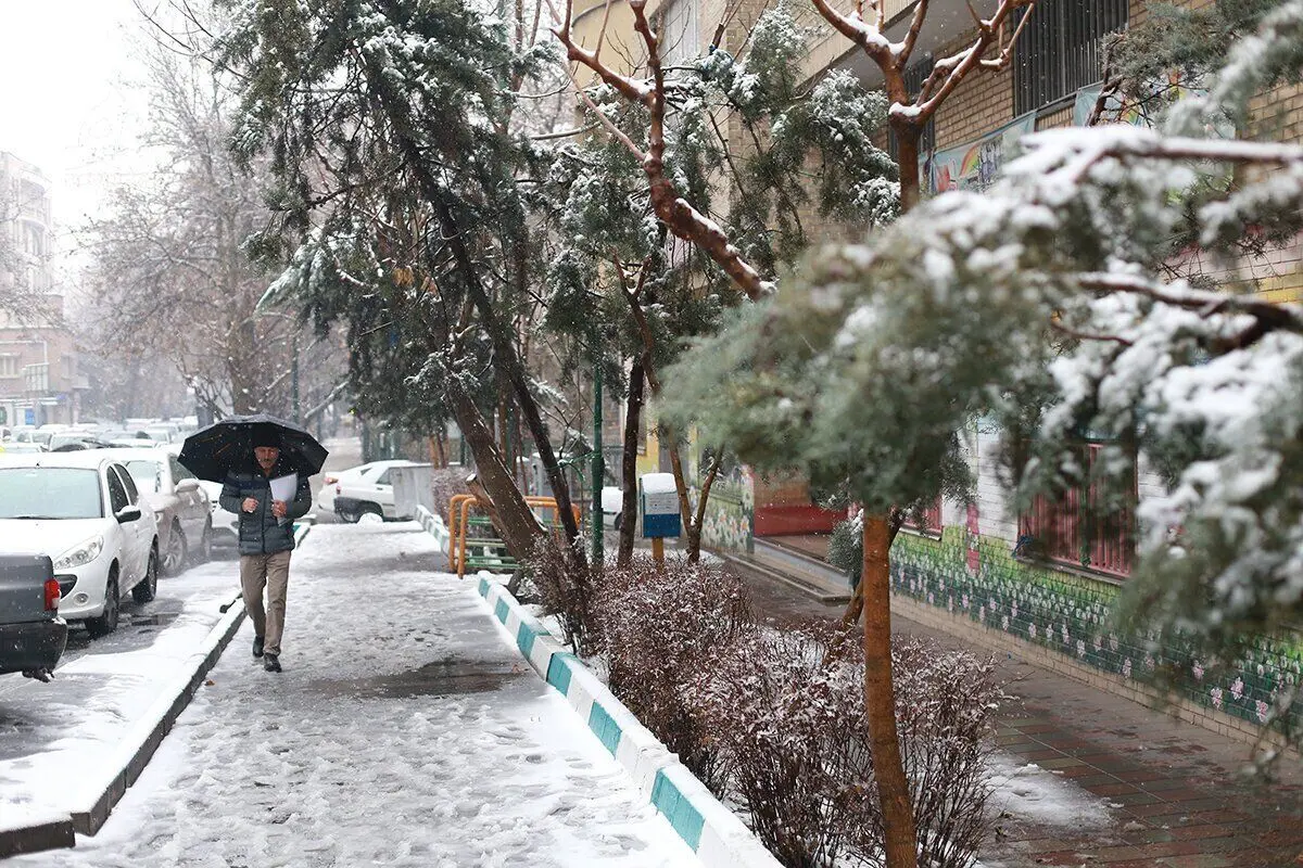 تهران سردتر می‌شود