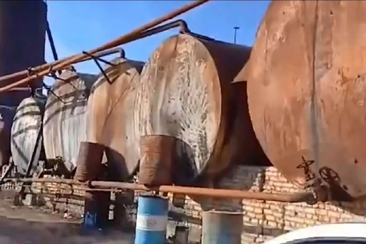 (ویدئو) کشف صدهزار لیتر سوخت قاچاق در تهران؛ بازداشت ۵ قاچاقچی