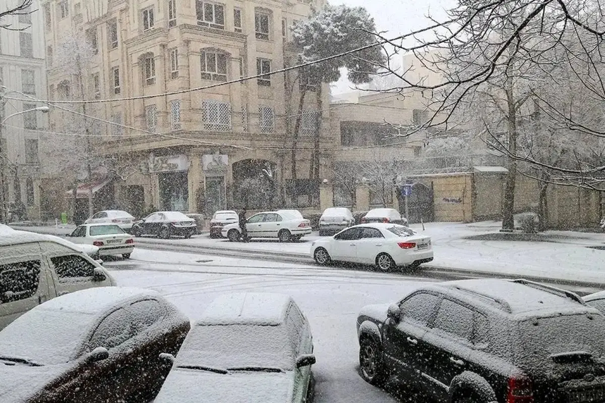 دمای تهران زیر صفر می‌رود