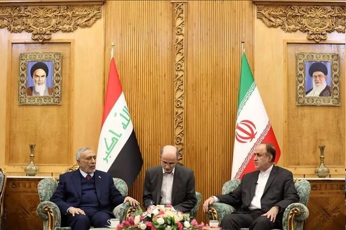 ورود رئیس پارلمان عراق به تهران با استقبال نایب رئیس مجلس