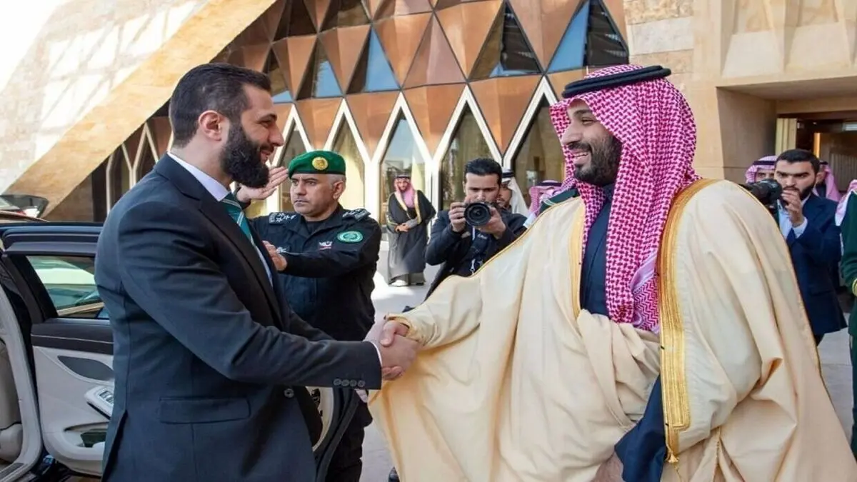 دیدار ابومحمد الجولانی با بن سلمان در ریاض