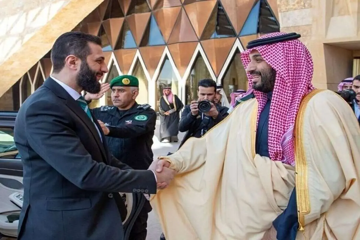 دیدار ابومحمد الجولانی با بن سلمان در ریاض