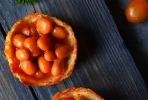 طرز تهیه کاسه برنجی با خوراک لوبیا؛ فینگرفود خوشمزه و زیبا 
