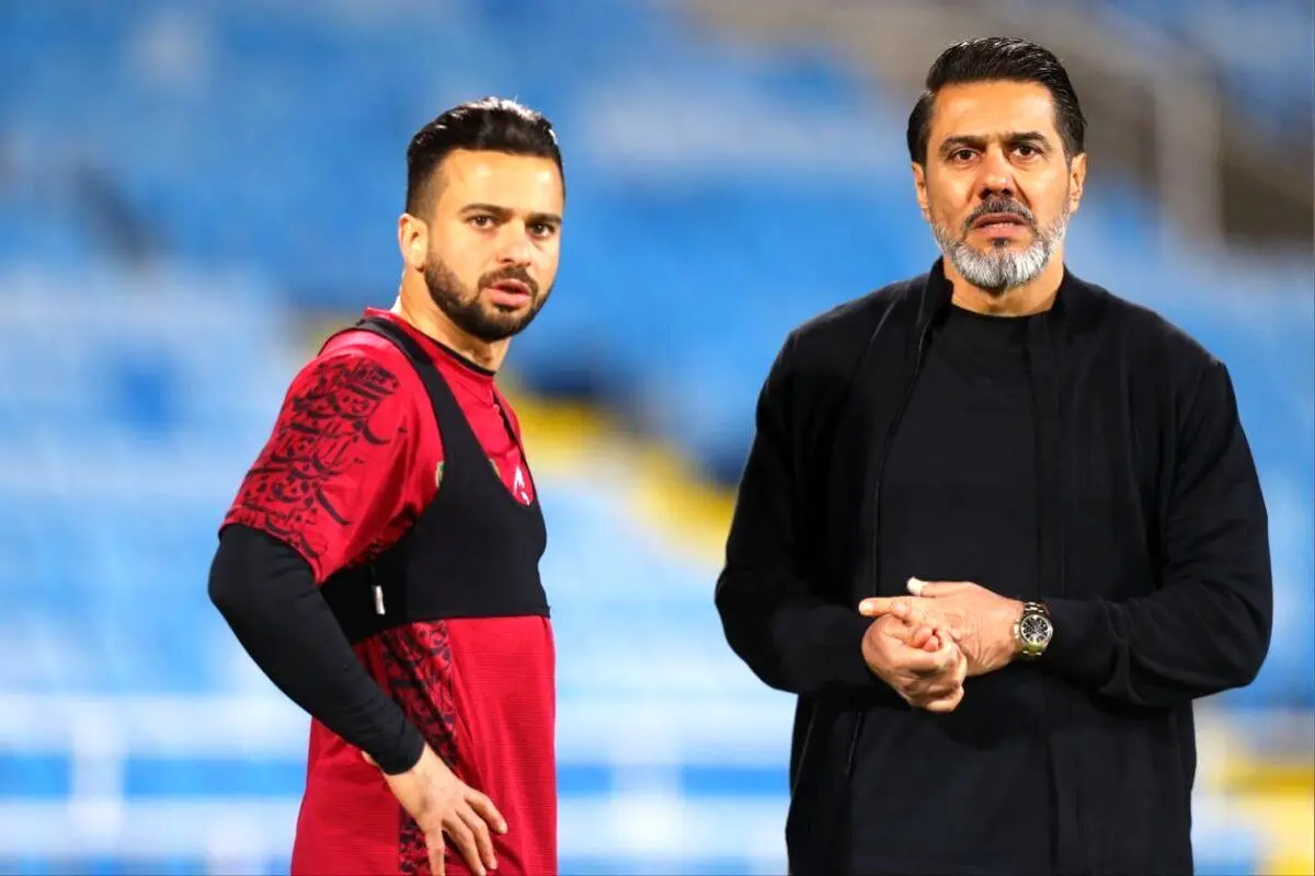 (عکس) دومین تمرین پرسپولیس در ریاض با حضور سردار دورسون