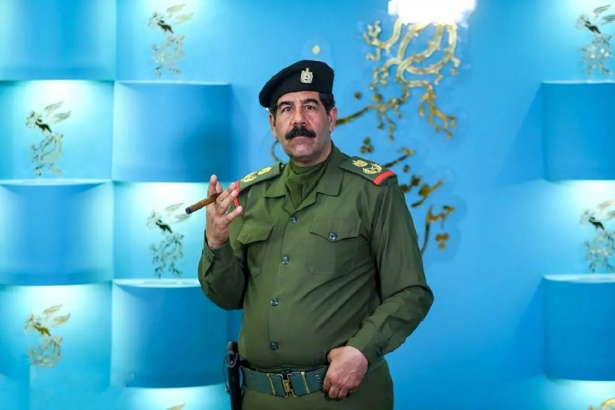 (ویدئو) حضور صدام در جشنواره فیلم فجر!