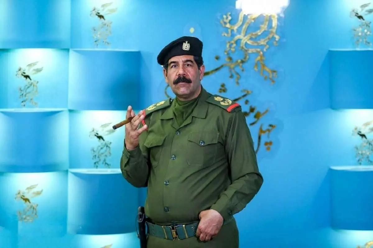 (ویدئو) حضور صدام در جشنواره فیلم فجر!