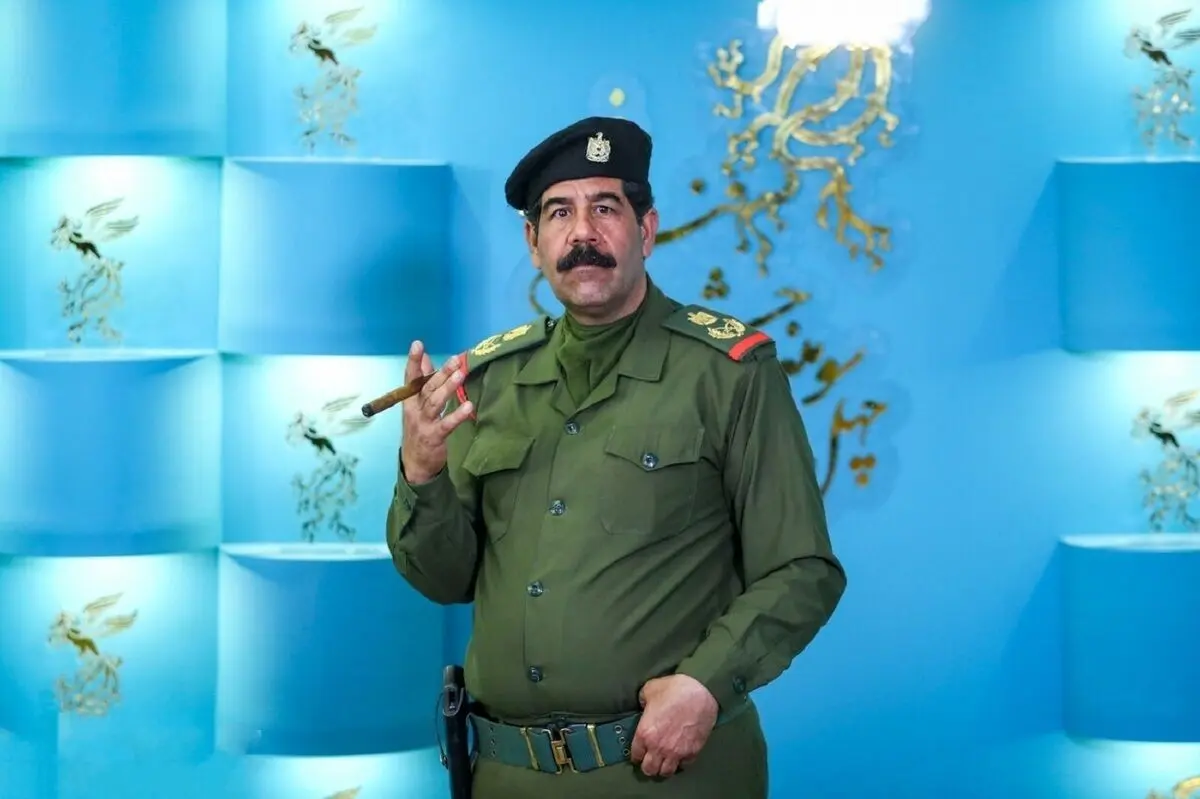 (ویدئو) حضور صدام در جشنواره فیلم فجر!