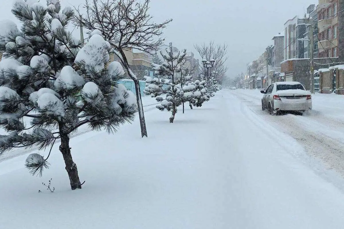 (ویدئو) تهران برفی شد