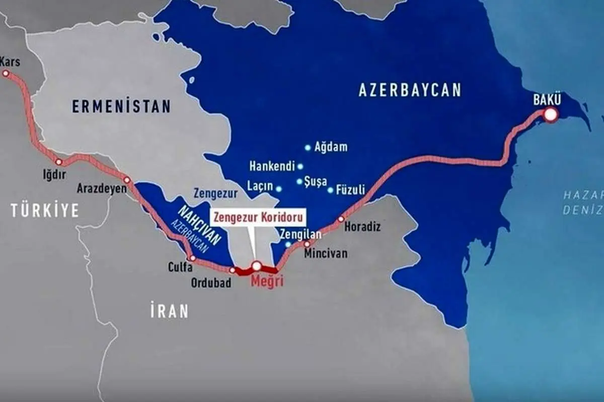 ایران مخالفت خود را با ایده ایجاد «کریدور زنگزور» به روسیه اعلام کرده است